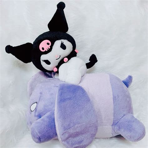 baku and kuromi|kuromi and baku plush.